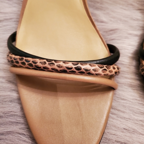 SOLD Ann Taylor Ankle Strap Heeled Sandal - Picture 2 of 5